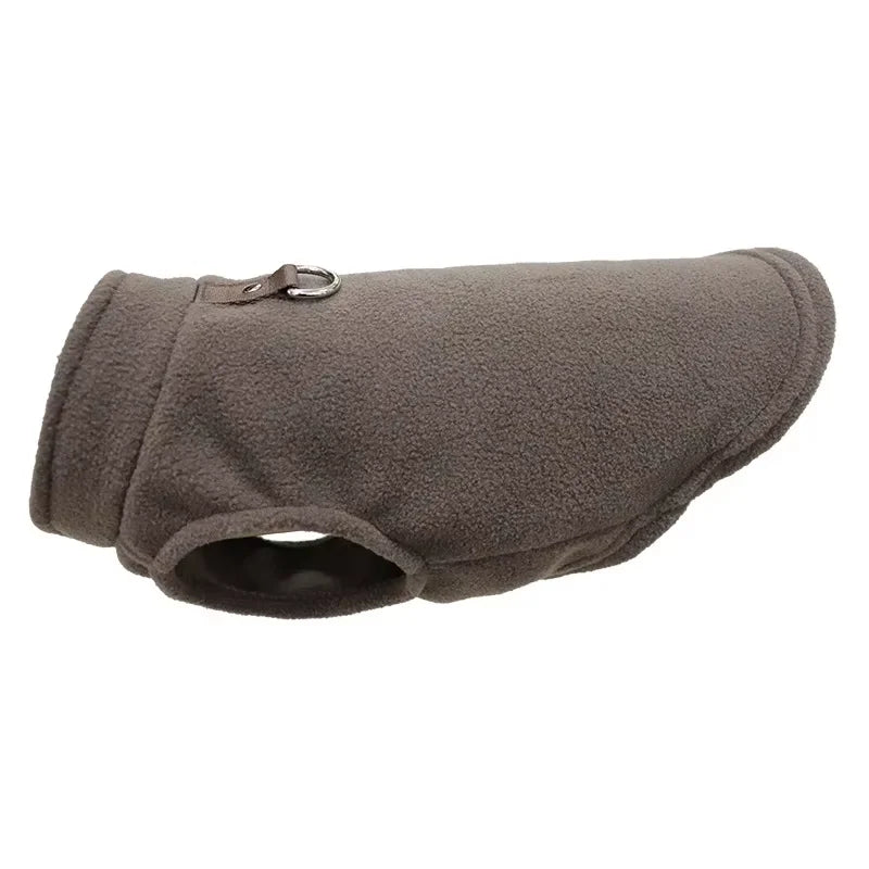 Warm Fleece Jacket With D-Ring