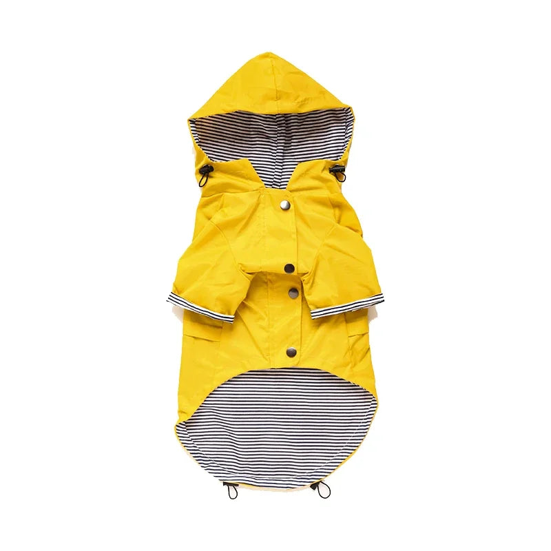 Waterproof Puppy Raincoat for small and medium breeds