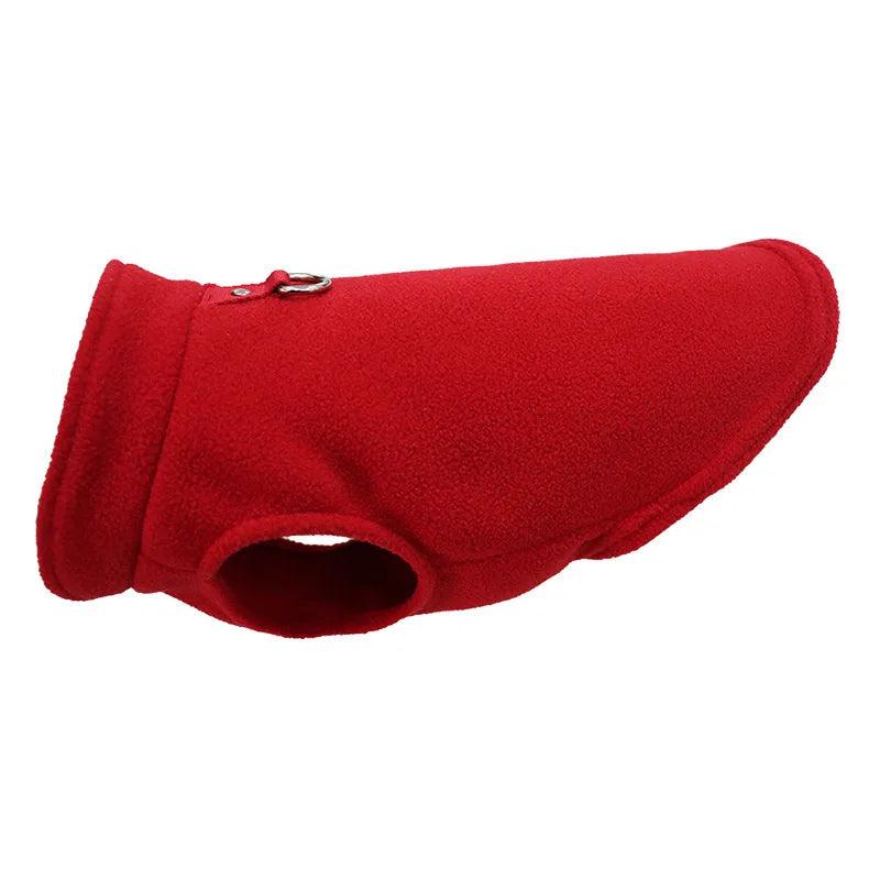 Warm Fleece Jacket With D-Ring