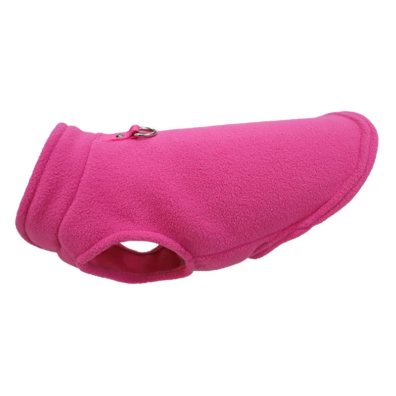 Warm Fleece Dog Jacket