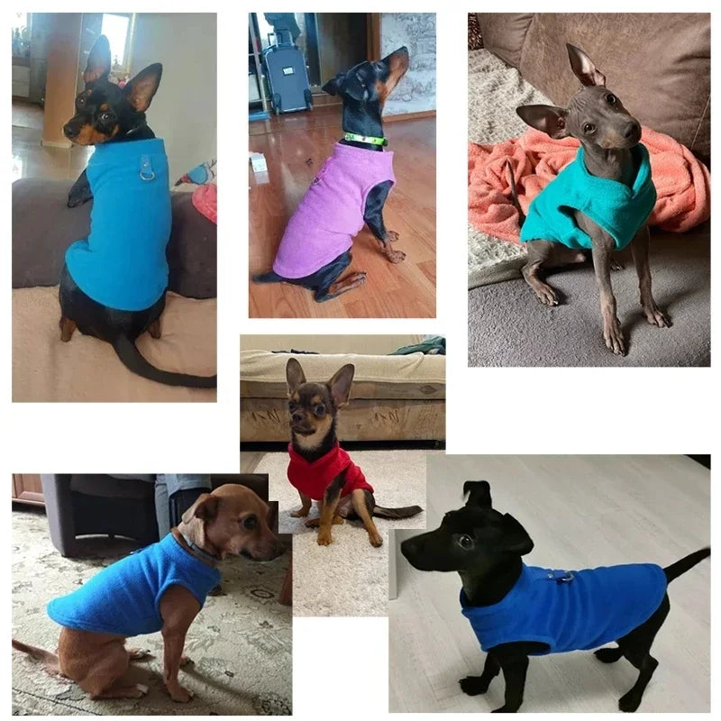 Warm Fleece Jacket With D-Ring