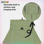 Waterproof outdoor jacket for large dogs