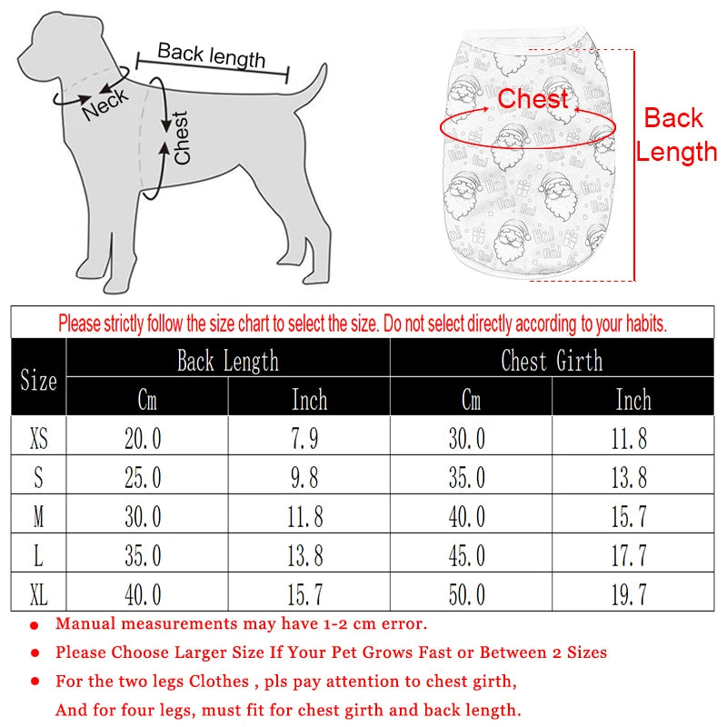 Christmas t-shirt for Small and medium dogs