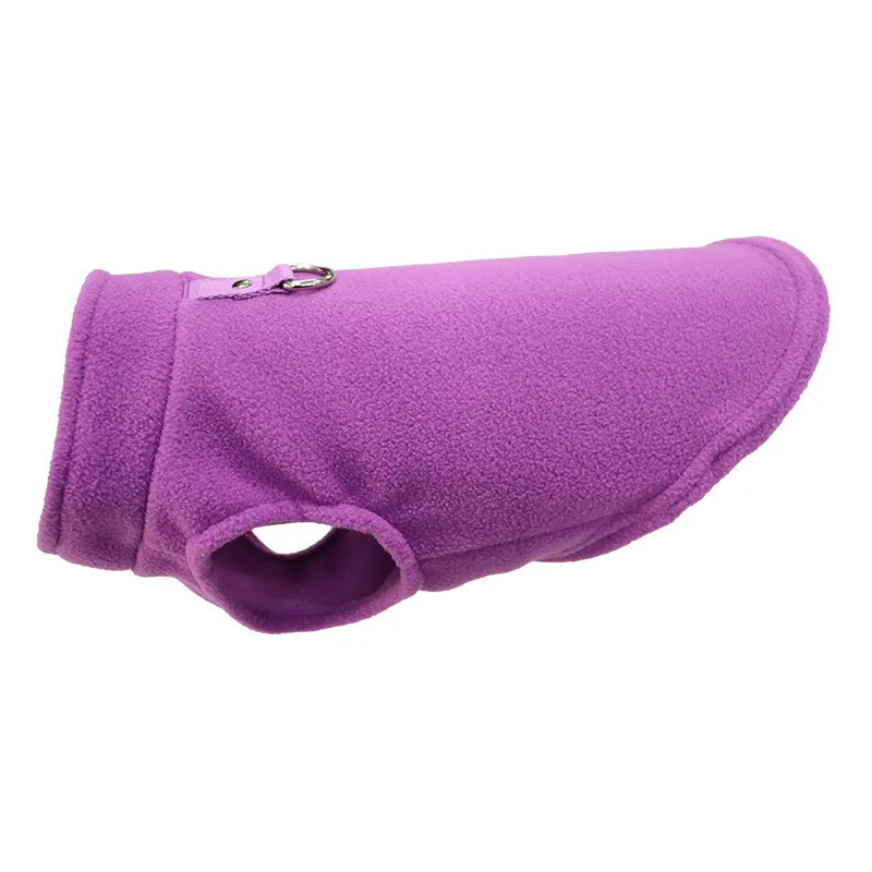 Warm Fleece Dog Jacket