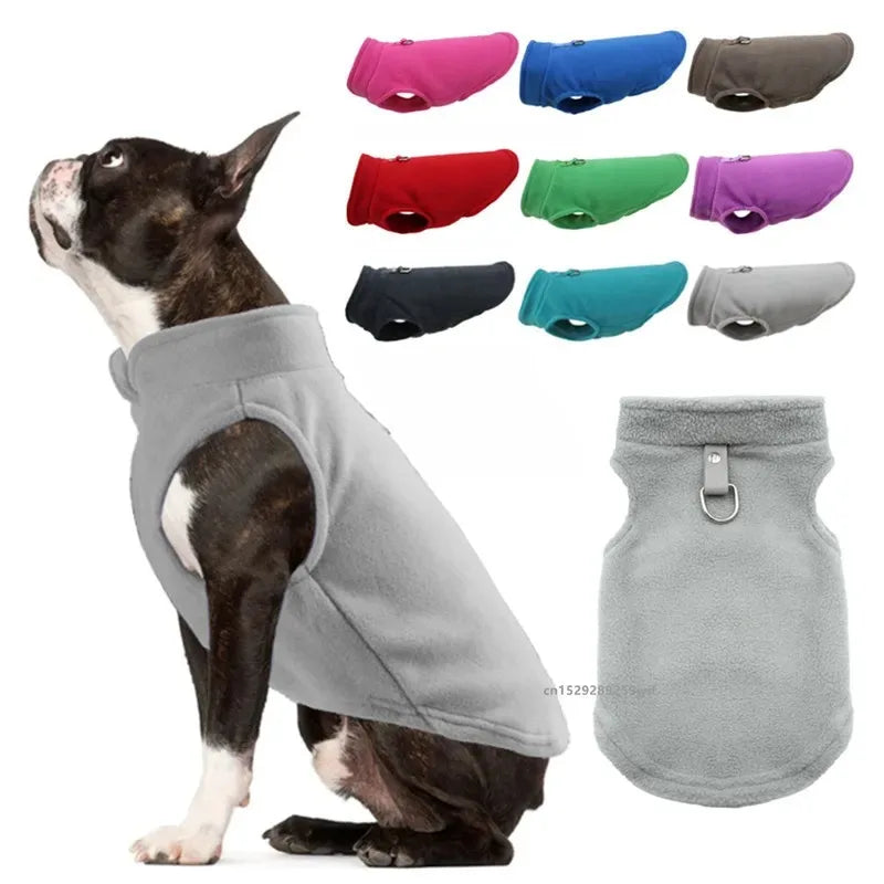 Warm Fleece Dog Jacket