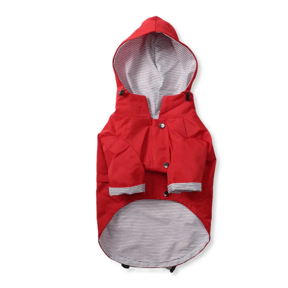 Waterproof Puppy Raincoat for small and medium breeds