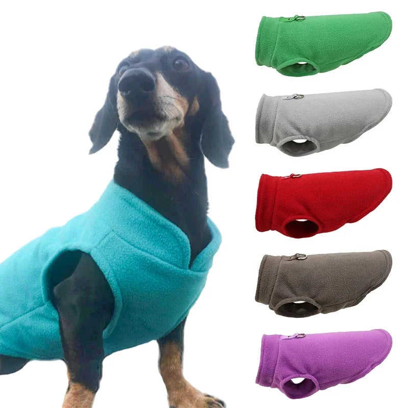 Warm Fleece Jacket With D-Ring