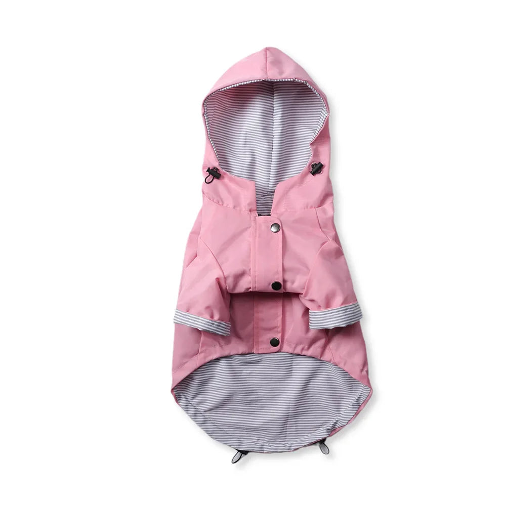 Waterproof Puppy Raincoat for small and medium breeds