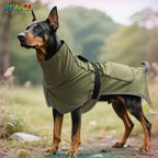 Waterproof outdoor jacket for large dogs